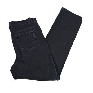 Gloria Vanderbilt Amanda Denim Jeans Black Size 12 Long High Rise Boot Cut